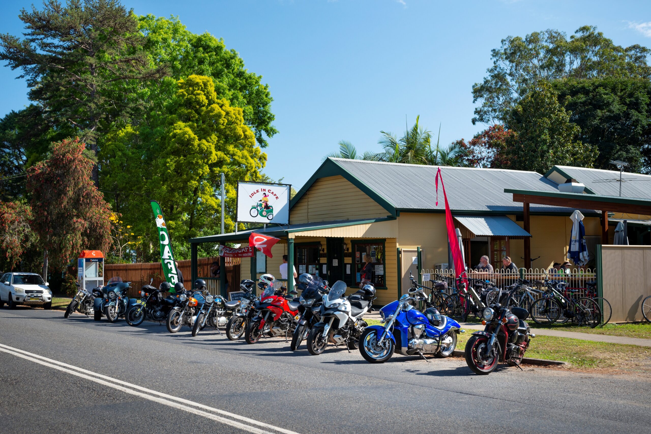 The Idle In Cafe Is A Great Place To Start Your Ride