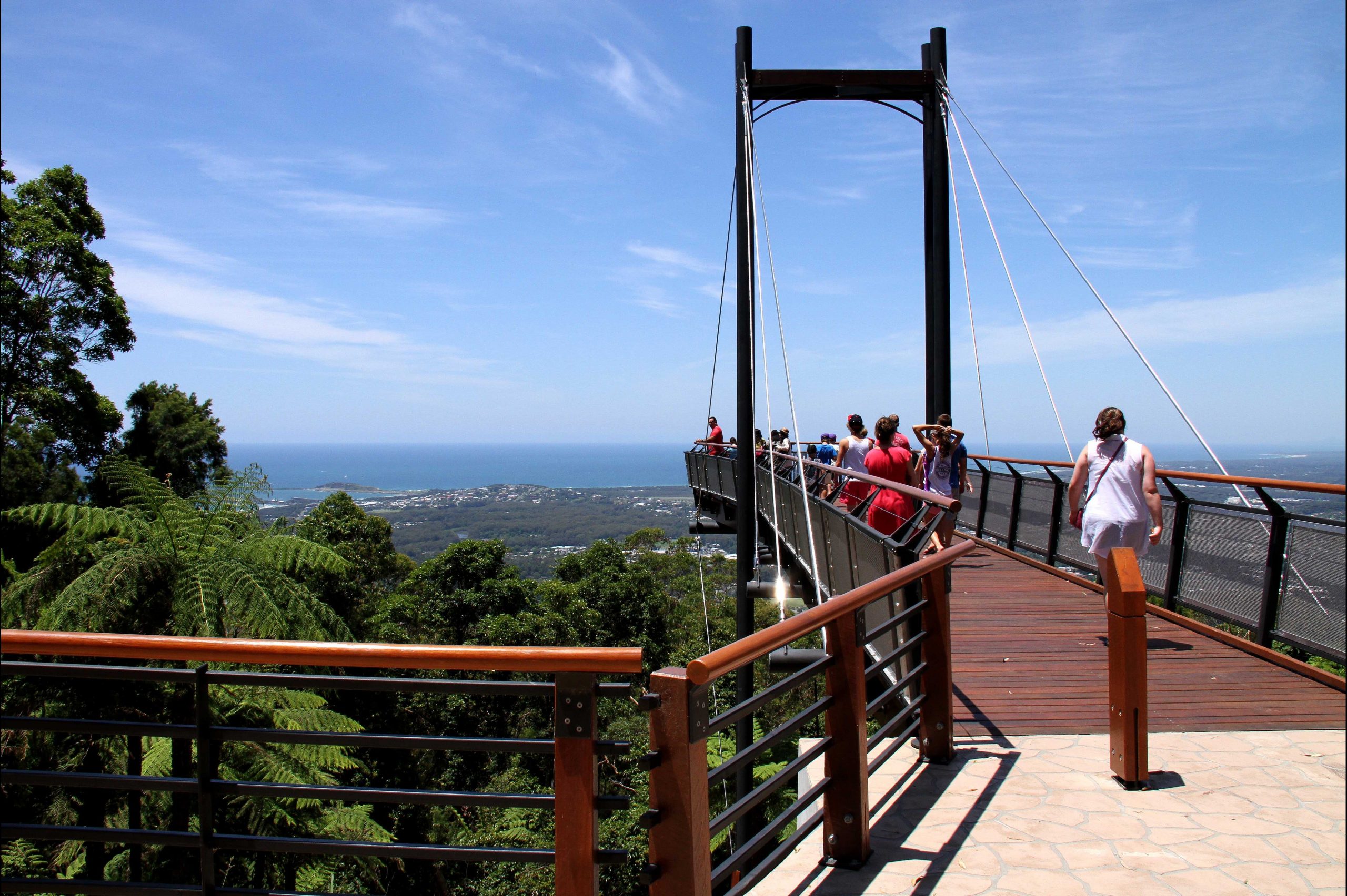 Entrance to the Forest Sky Pier
