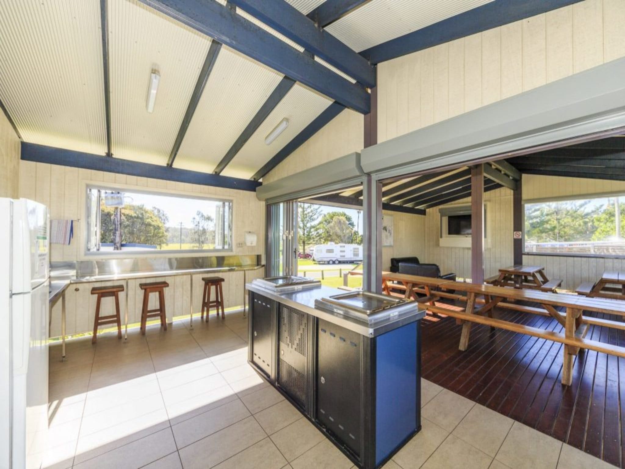 Reflections Holiday Parks Corindi Beach Camp Kitchen