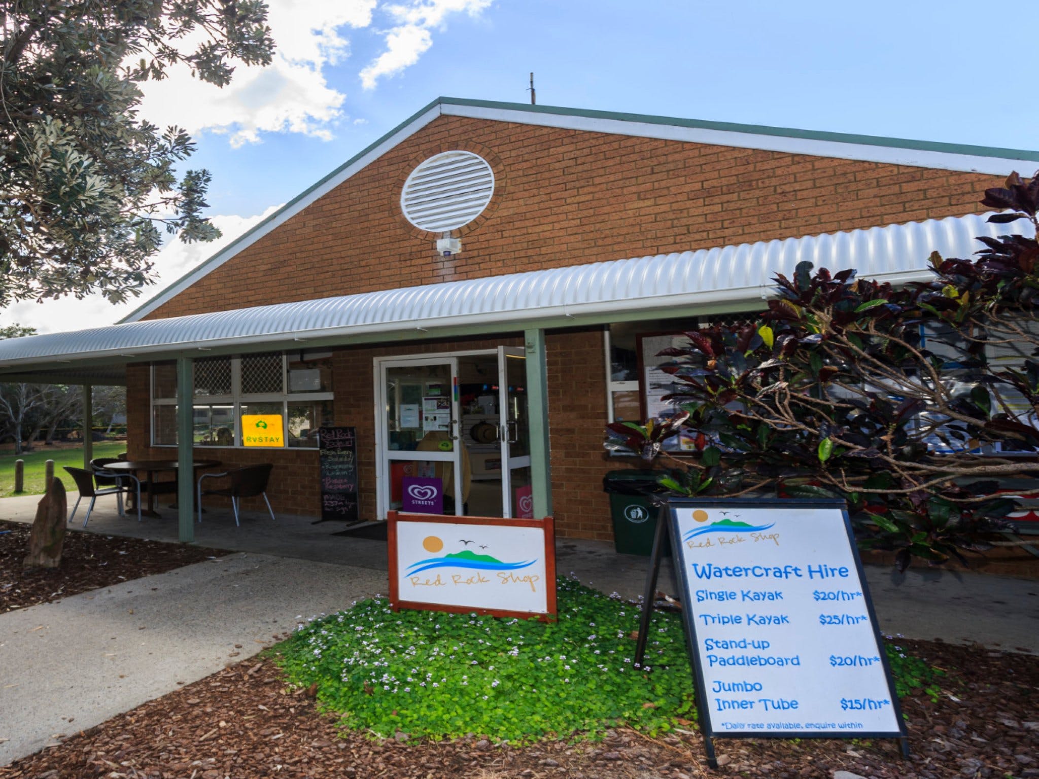 Reflections Holiday Parks Red Rock Kiosk