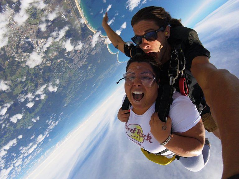 Coffs Skydivers - Freefall fun