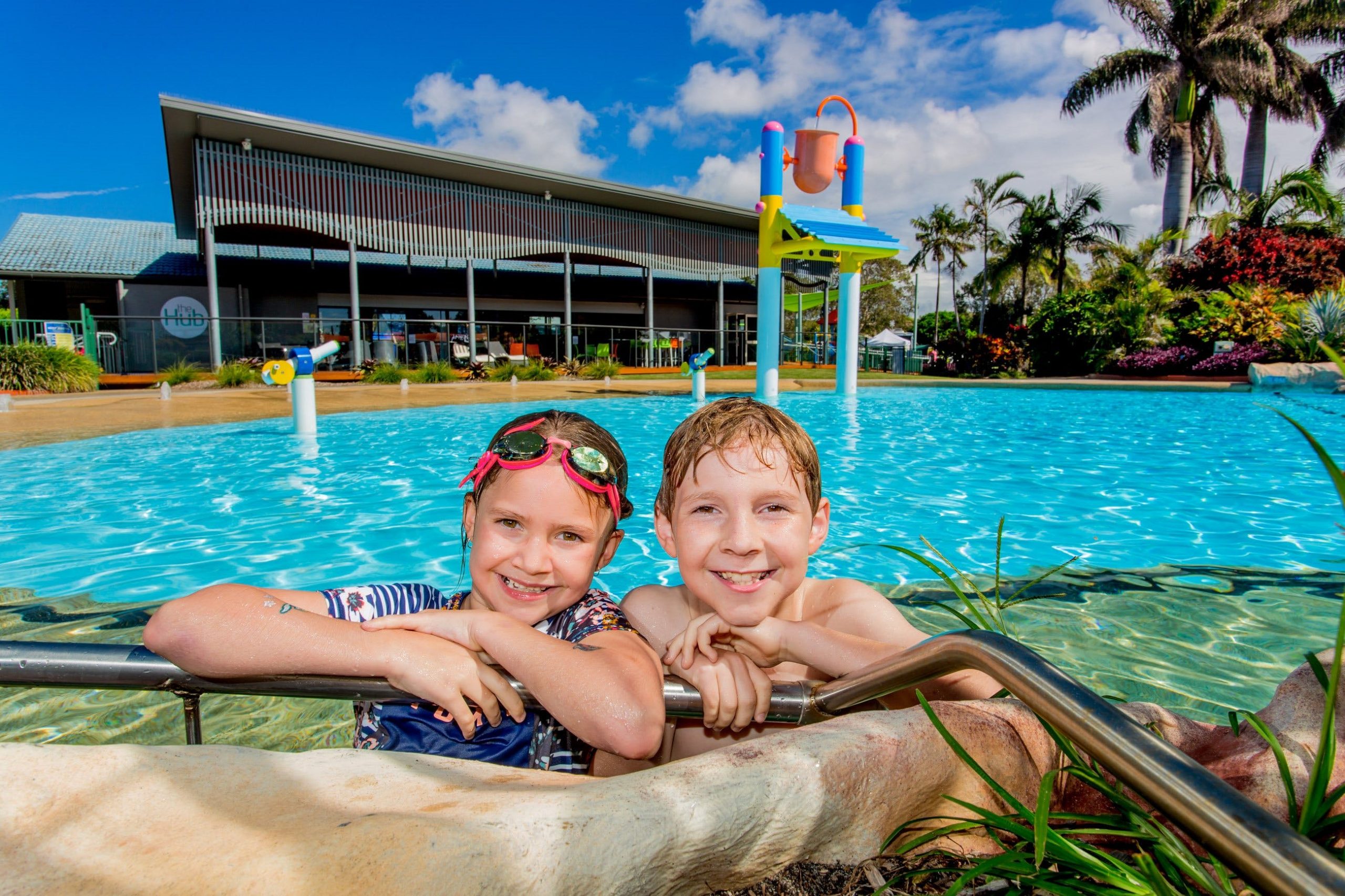 park beach holiday park pool