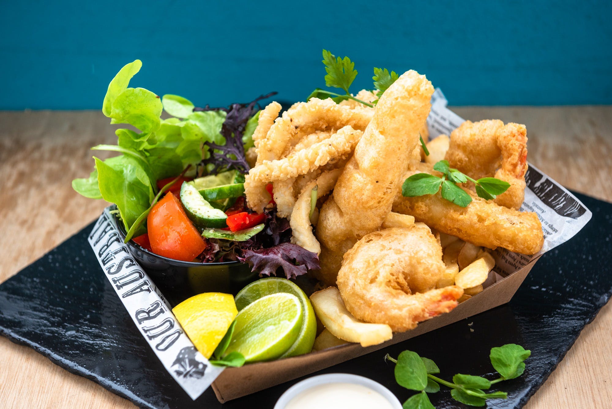 Picture of seafood basket