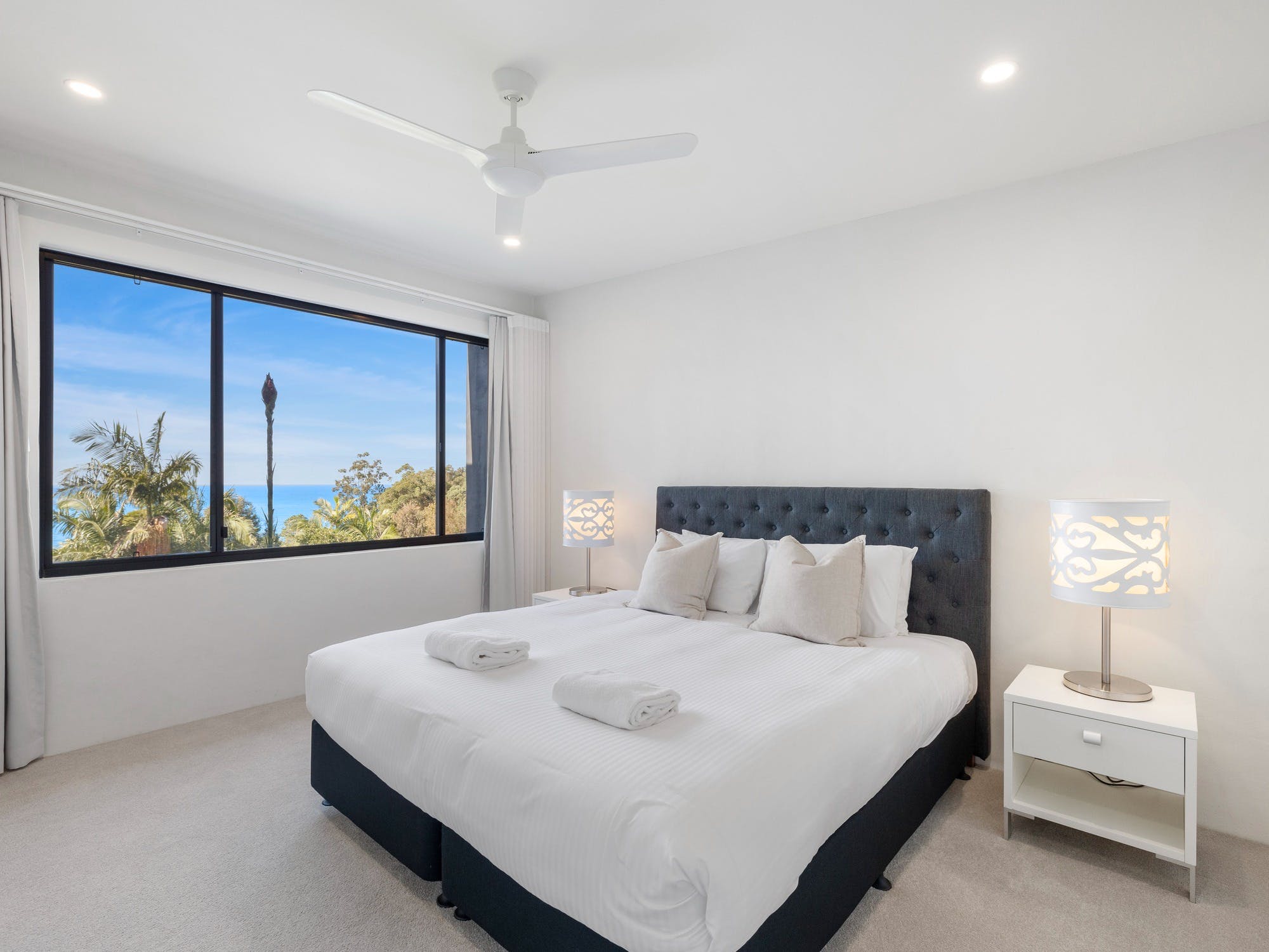 Second king bedroom with ocean views