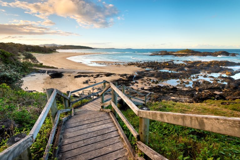 Rockpools At Sawtell Headland