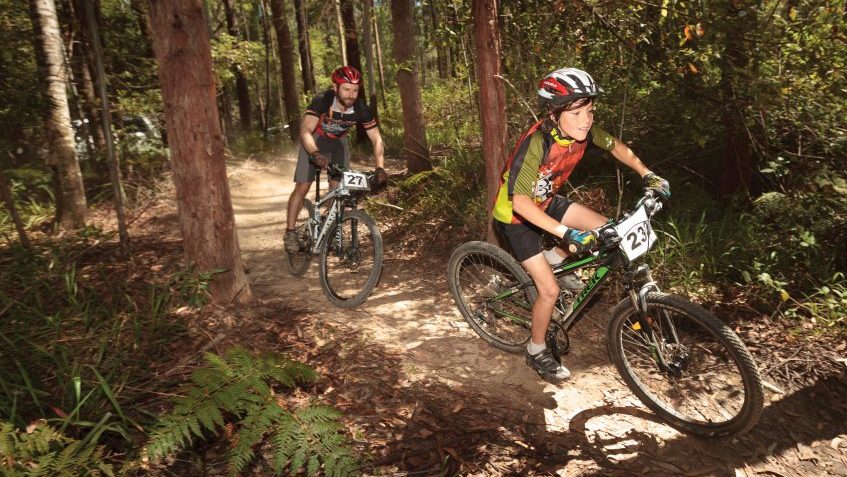 Trail riding in Pine Creek
