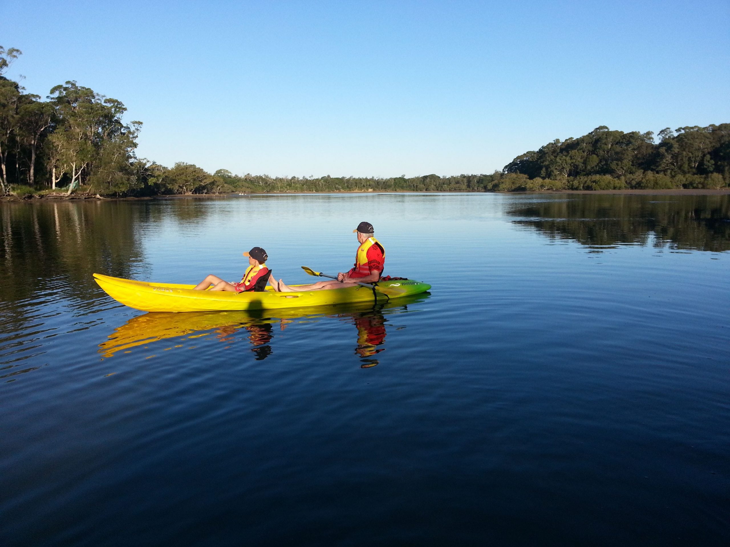 Tranquil Sunset with C-Change Adventures