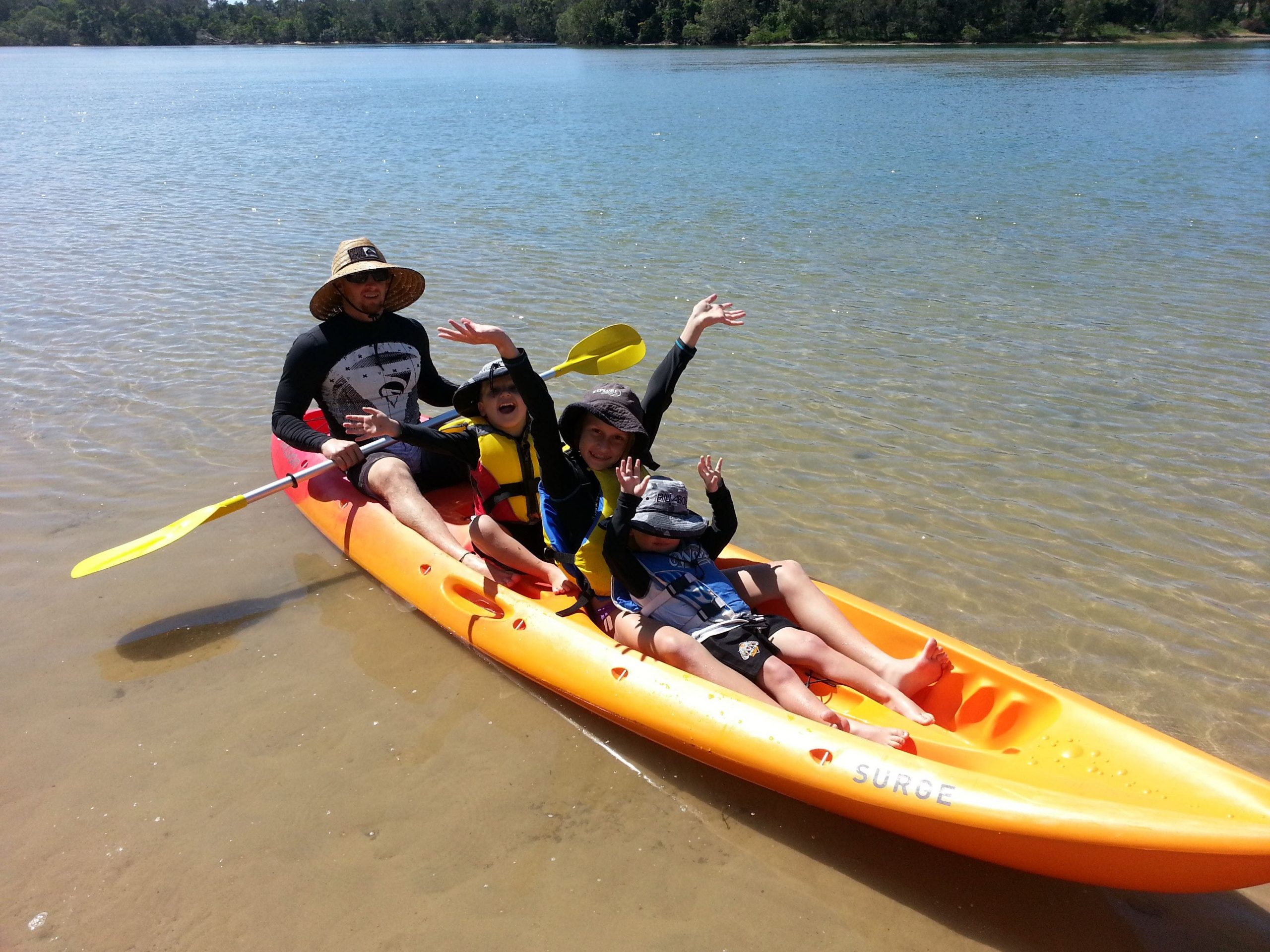 Kayak Hire with C-Change Adventures