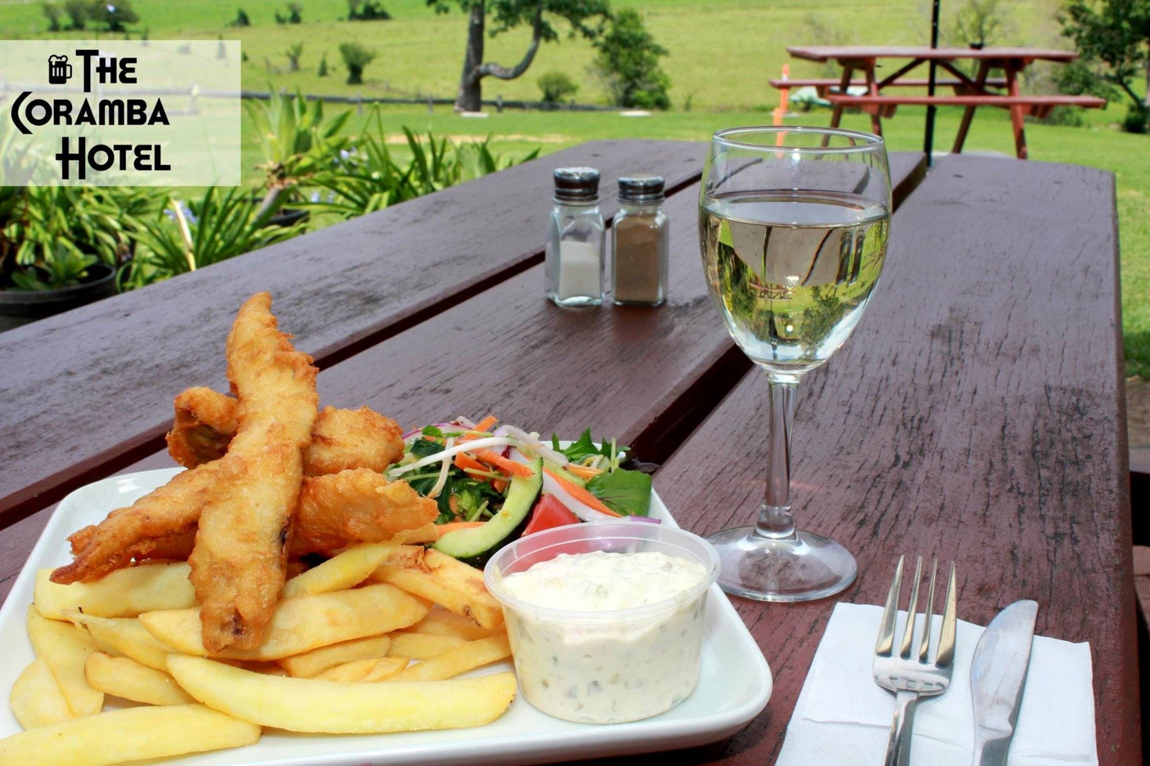 Lunch at Coramba Pub