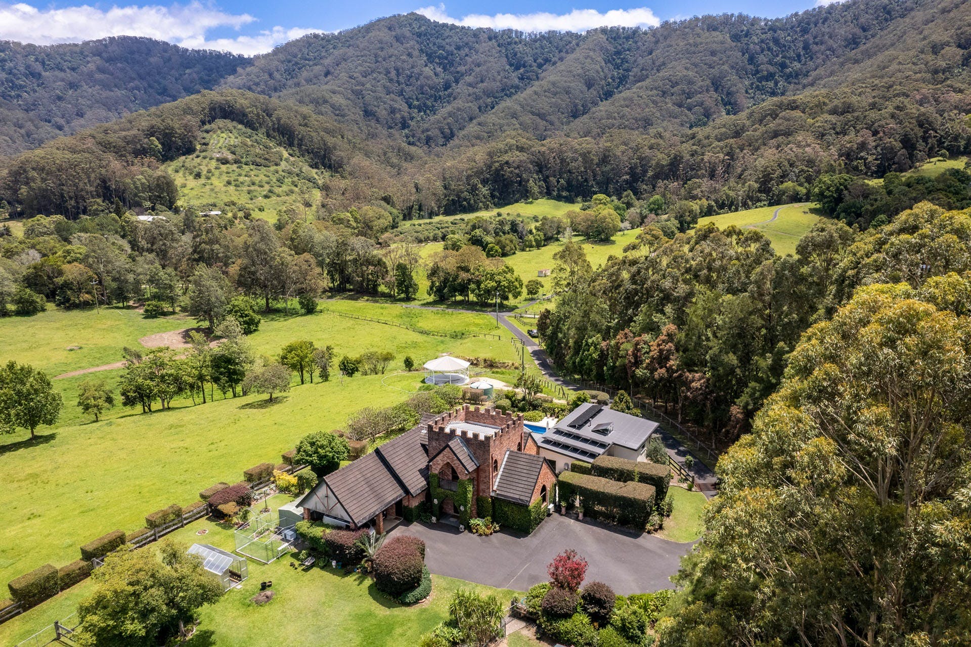 The bird's-eye view of the Castle