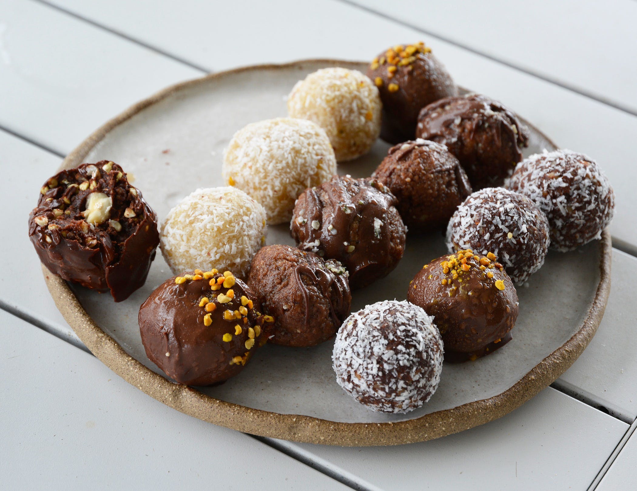 Delicious vegetarian bites for morning break