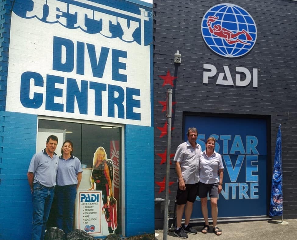 Jetty Dive- Then & Now