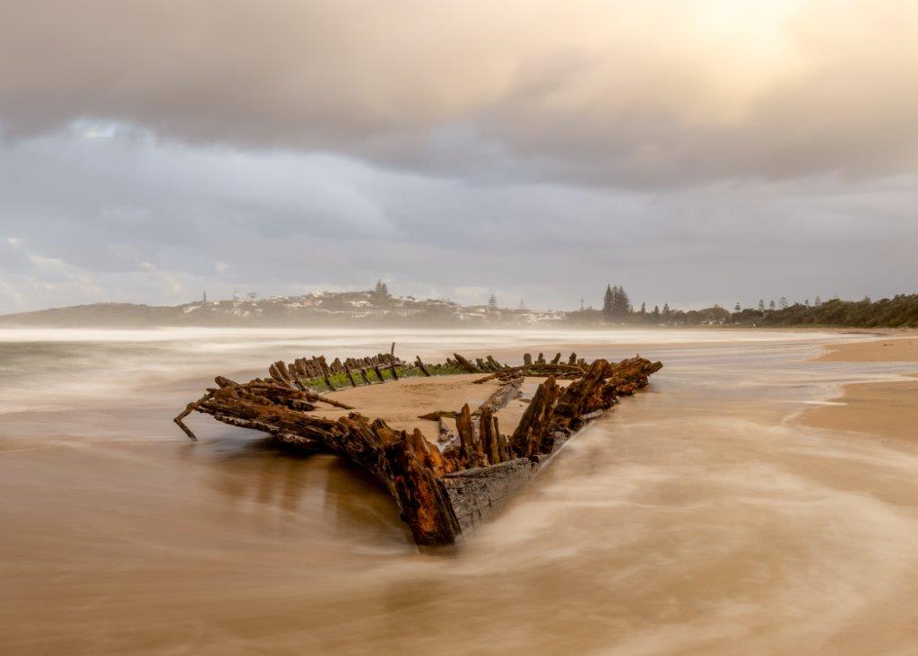 Buster Shipwrek At Woolgoolga