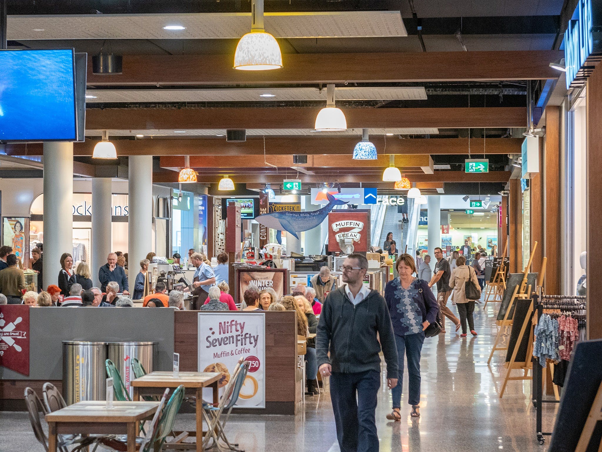 Coffs Central Mall area