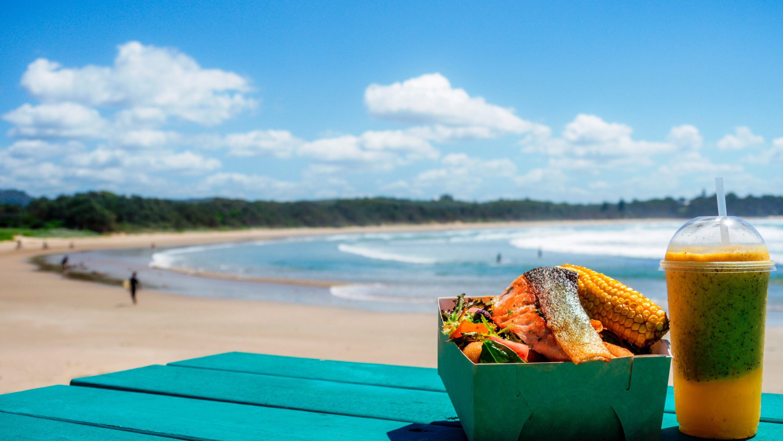 White Salt on Woopi Beach