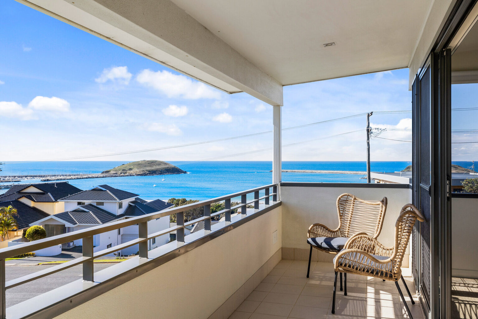 Coffs Coast Accommodation Vista Isola Balcony View