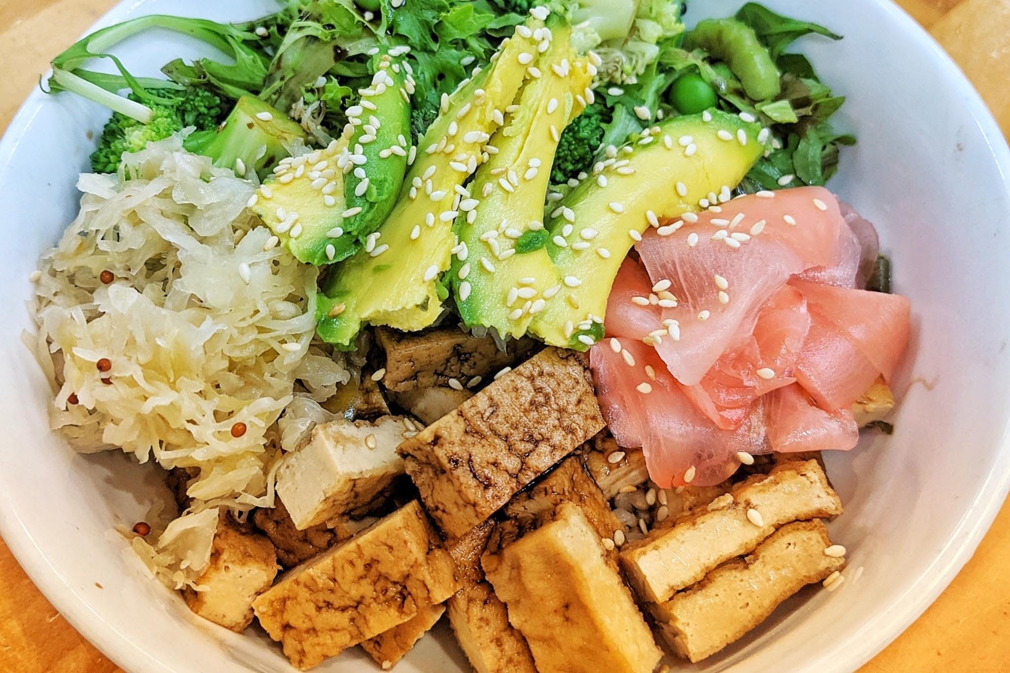 Tofu Sushi Bowl