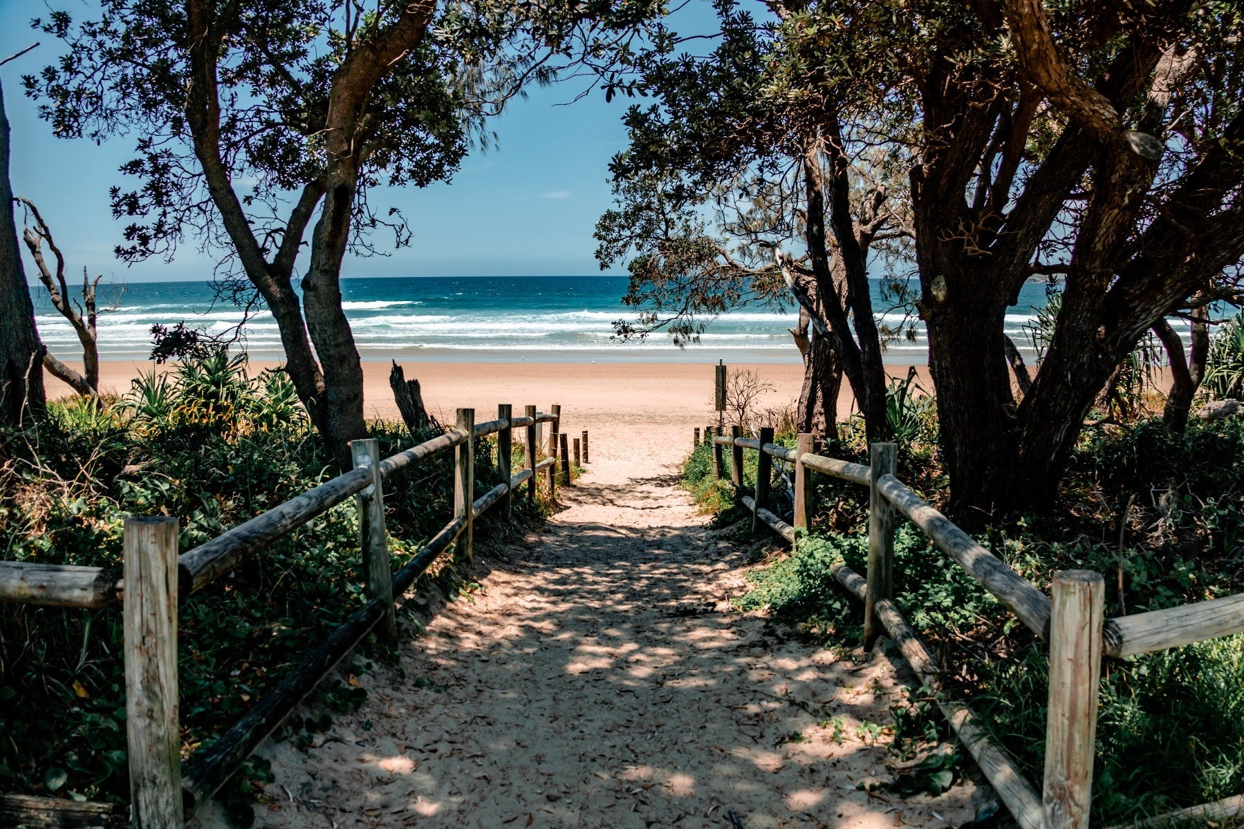 Track to Sandy Beach