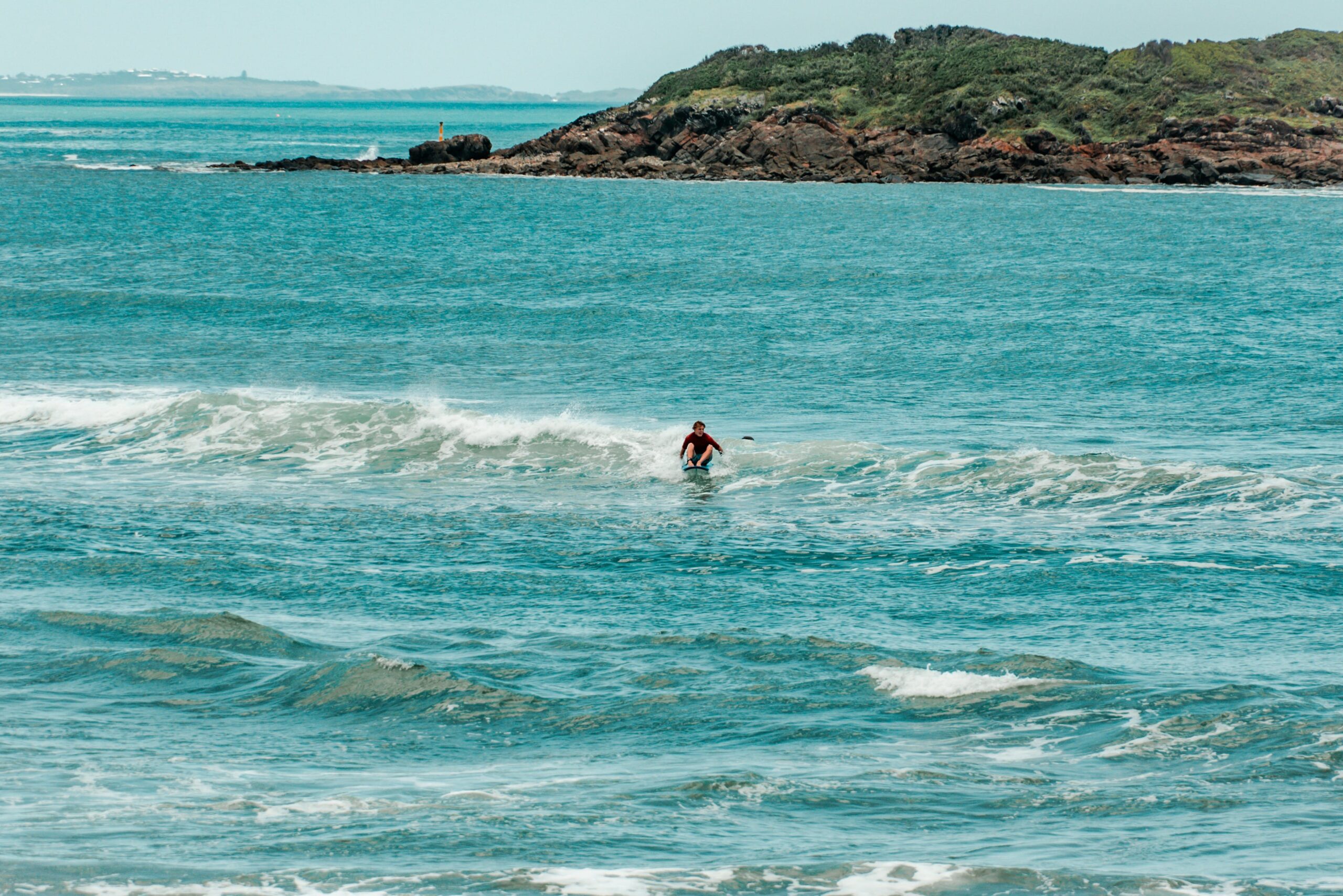 Surfing at North Wall