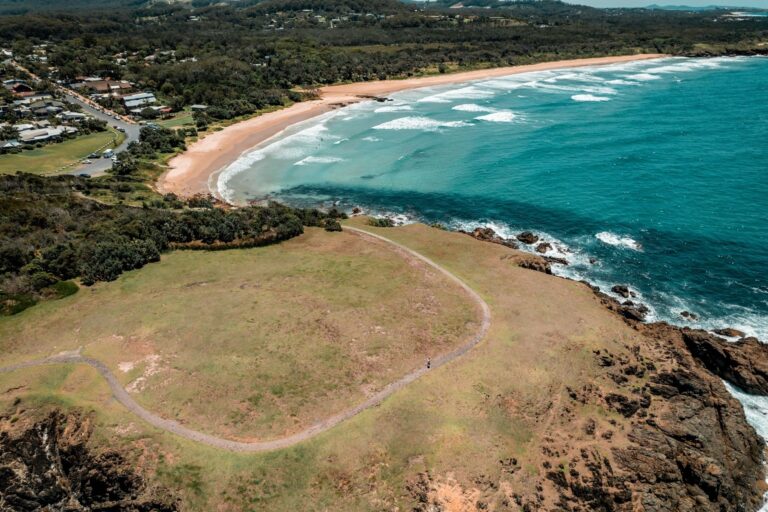 Looking at Emerald Beach