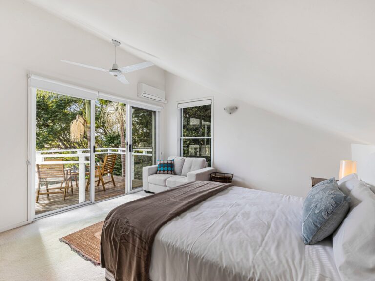 Main Bedroom with private balcony and ensuite