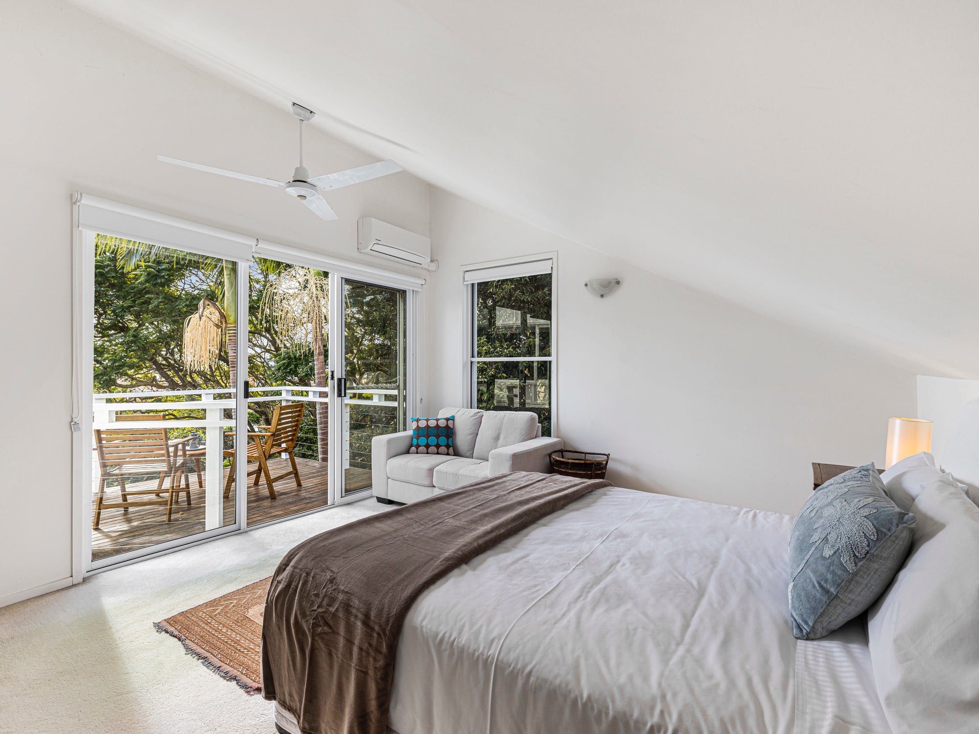 Main Bedroom with private balcony and ensuite