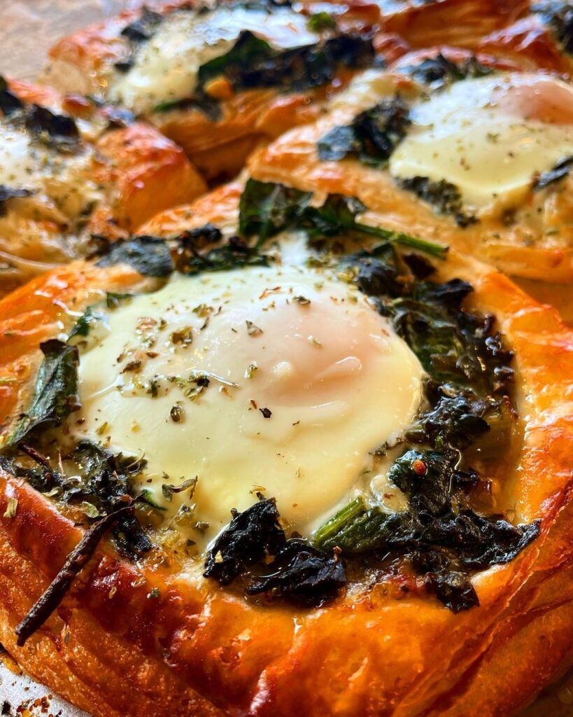 Vegetarian options from Peach & Wolf