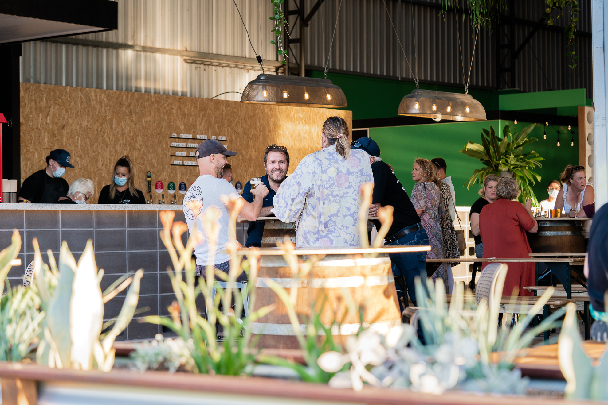 Enjoy The Laid Back Coastal Vibes At Woopi Brewing Co