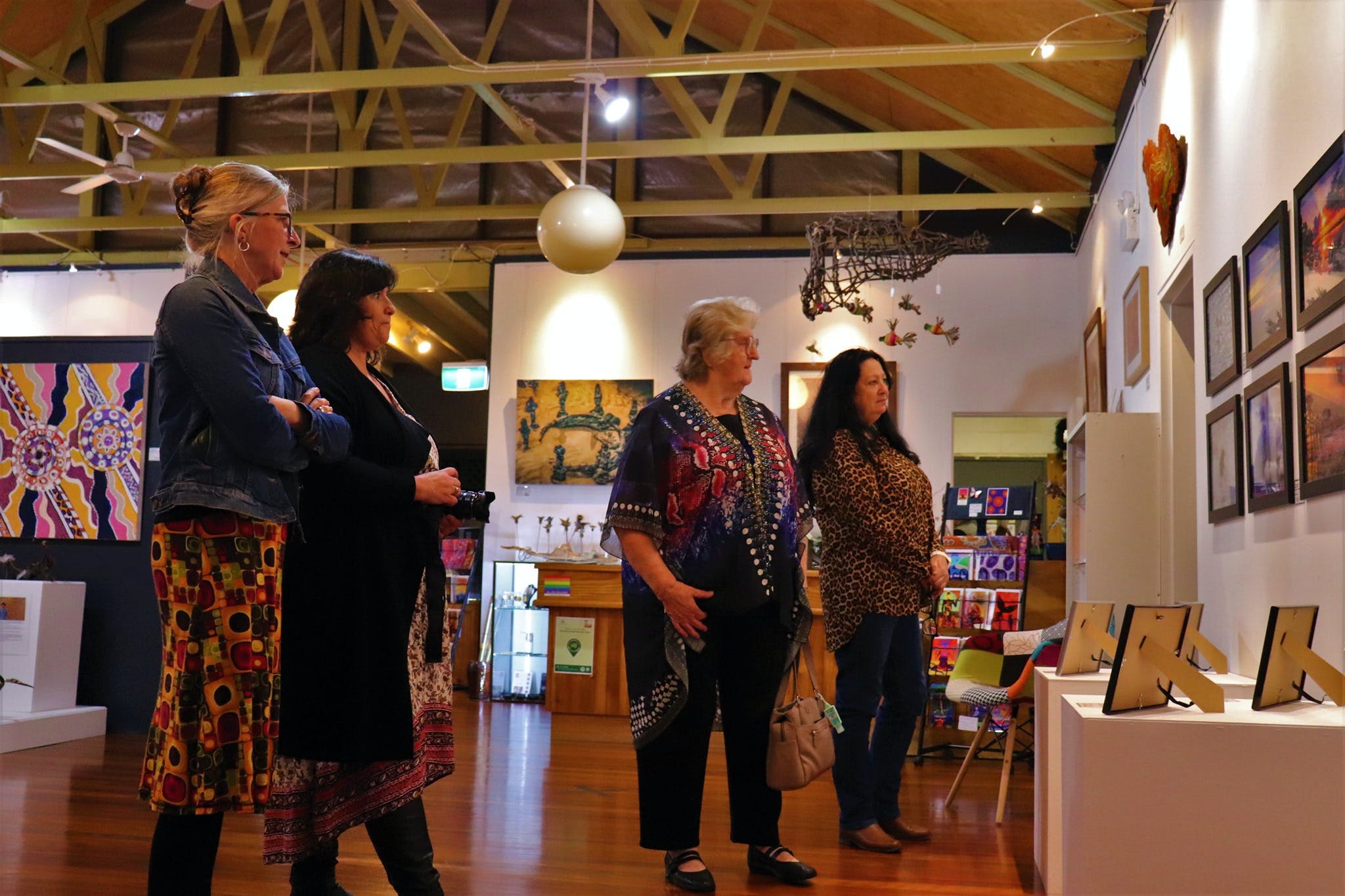 Exhibition openings offer an exclusive first glimpse at our works plus nibbles and refreshments prov