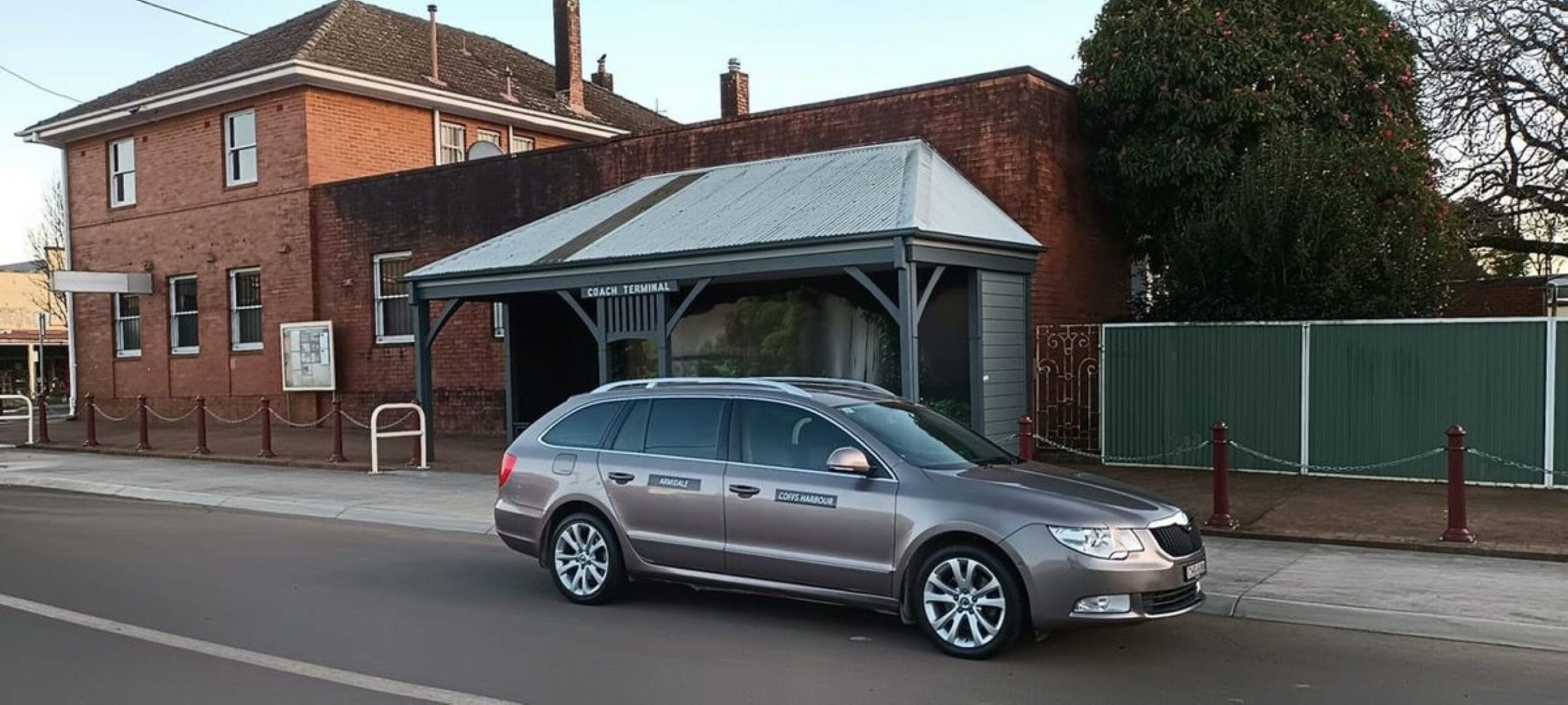 Skoda Superb at Dorrigo