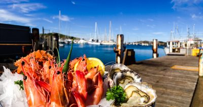 Fresh Prawns And Oysters From Fishermans Coop