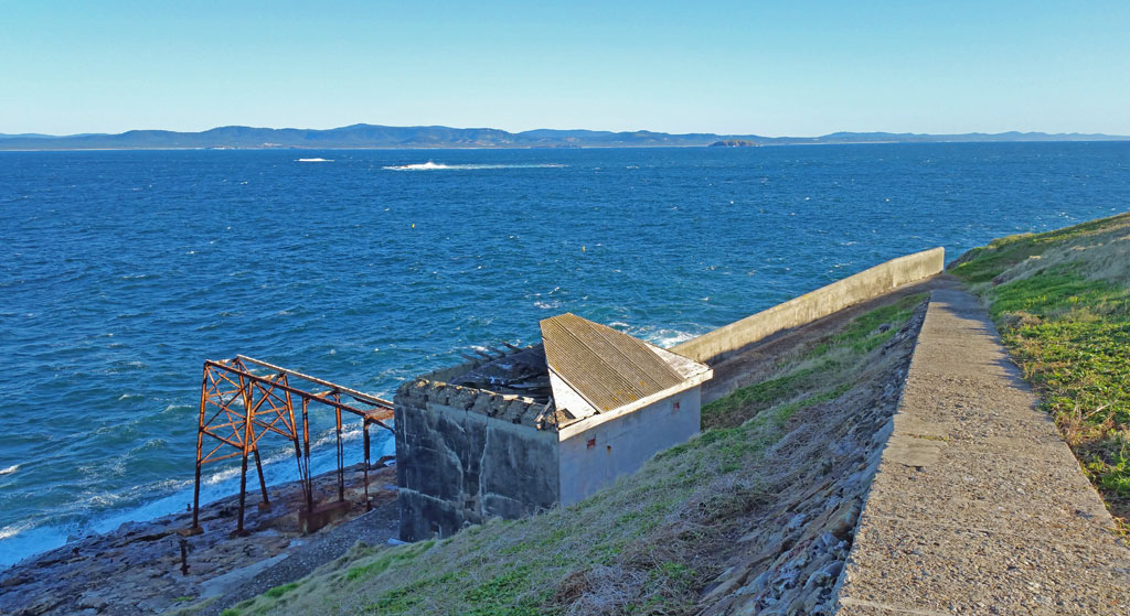 Looking Back To The Mainland