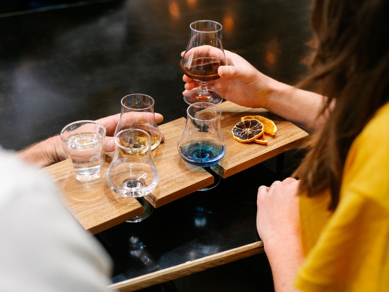 Critters Distillery Spirit Tasting Paddles