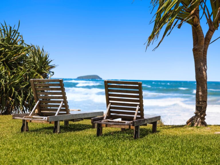 Absolute beachfront location