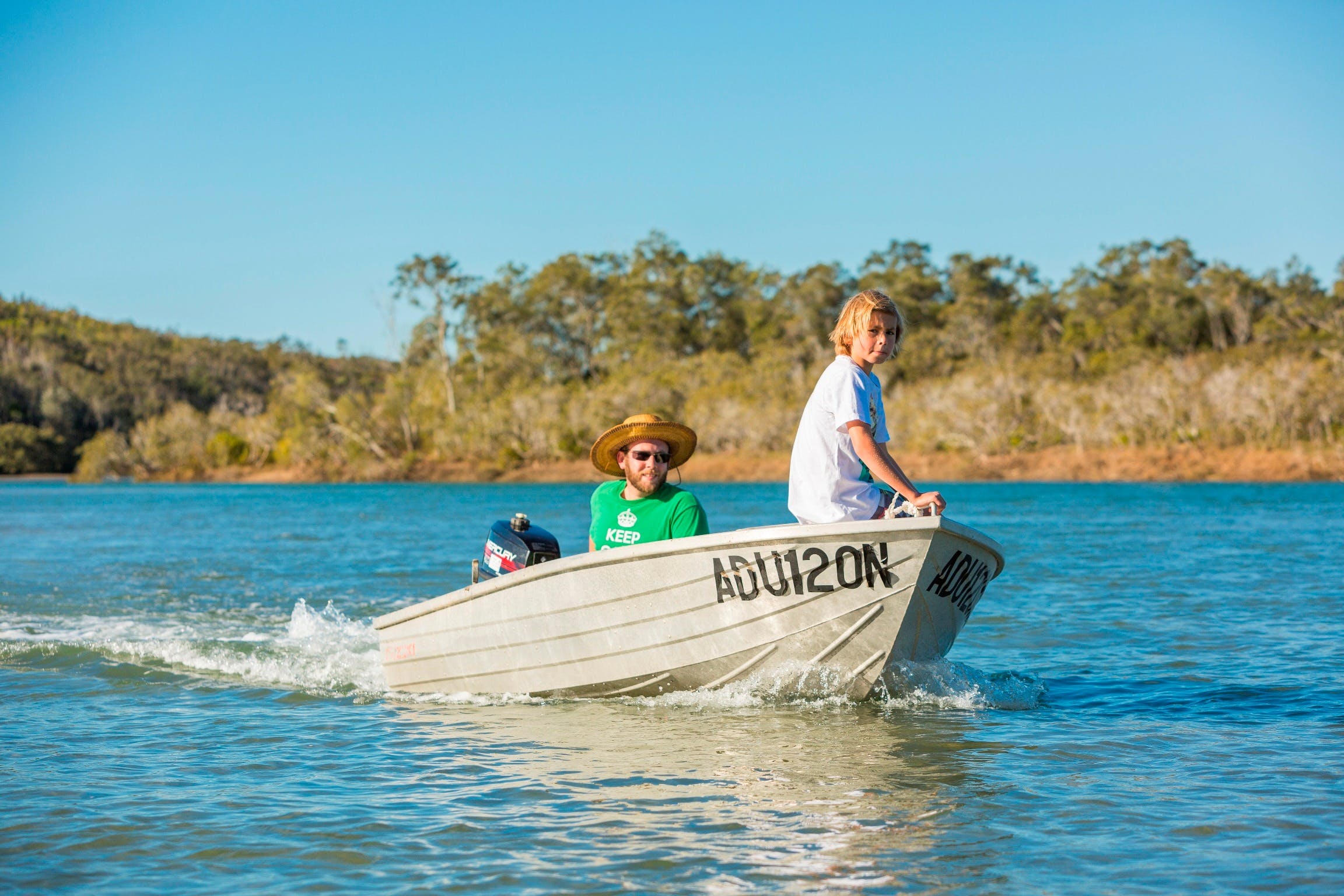 Boating at Red Rock