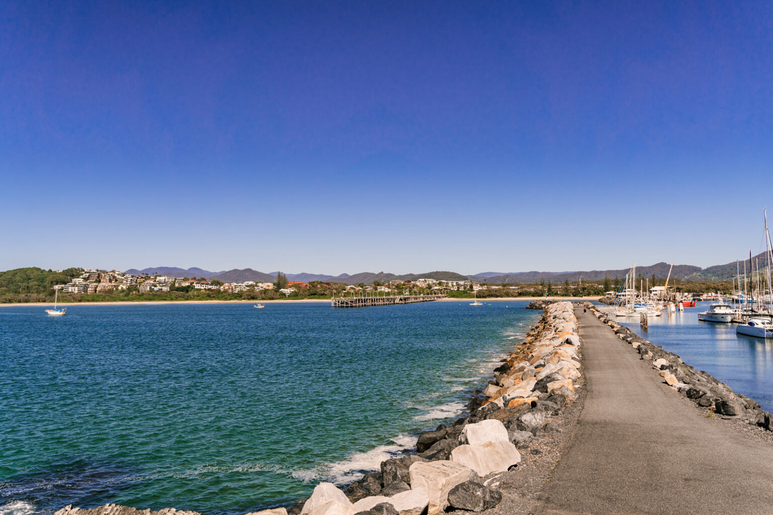 No Need For A Boat To Get To This Island