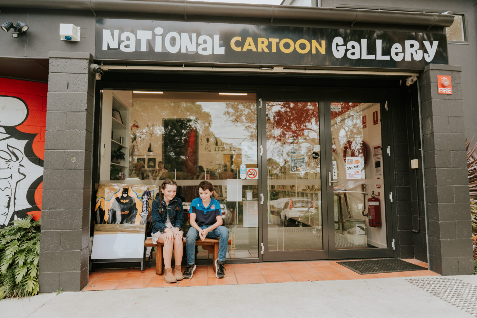 Visit Australia's Only Cartoon Gallery