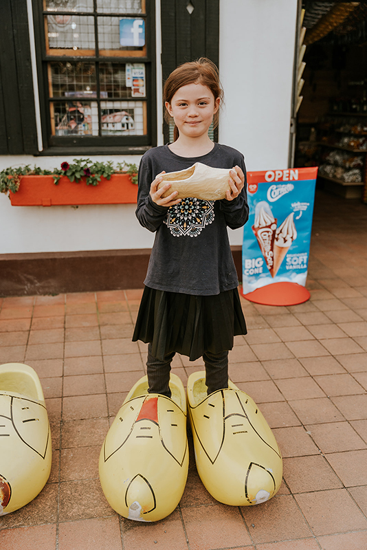 Make Sure You Grab A Selfie In The Giant Clogs