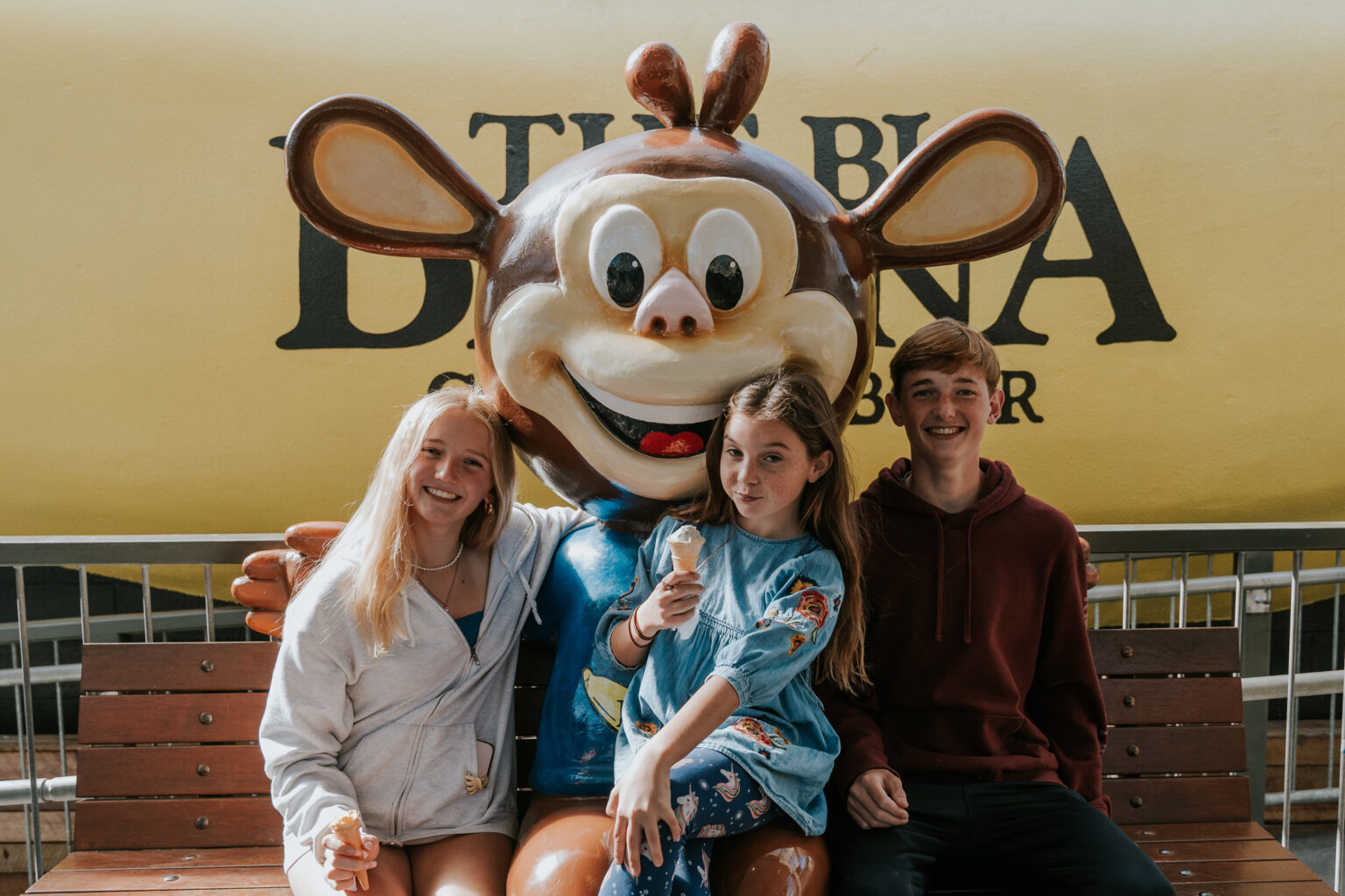 Grab An Icecream Or Iconic Frozen Banana From The Café And Ice Creamery