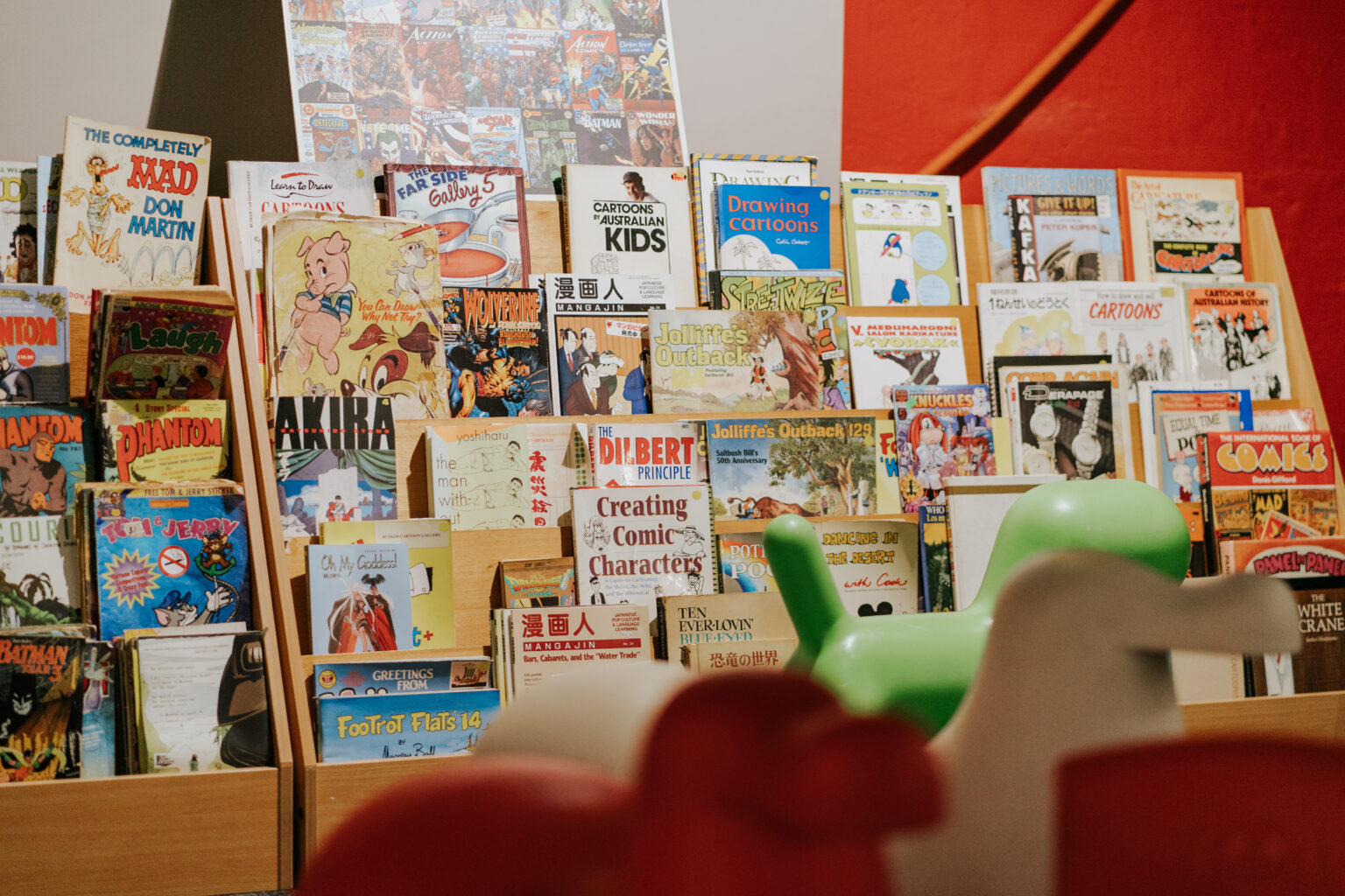 The National Cartoon Gallery Has An Extensive Collection Of Graphic Novels