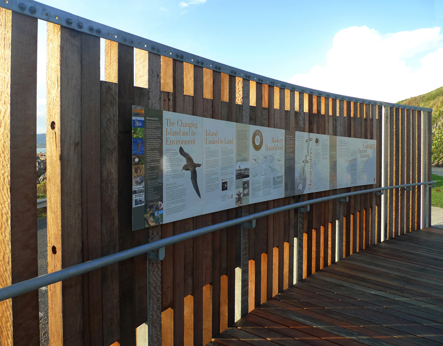 The Outdoor Learning Centre Provides Cultural Information About The Island