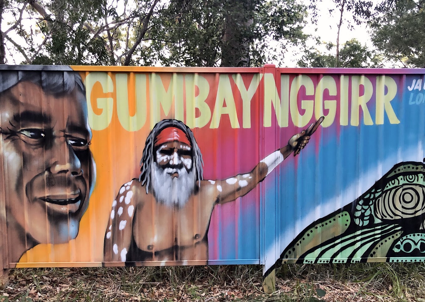 Gumbaynggirr Signage Gumgali Track