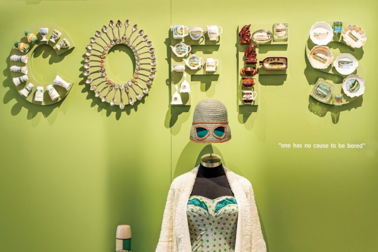 An installation view from Yaamanga Around here