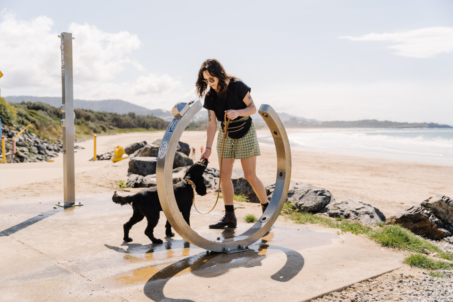 Wash Off Your Pooch After A Day On The Sand