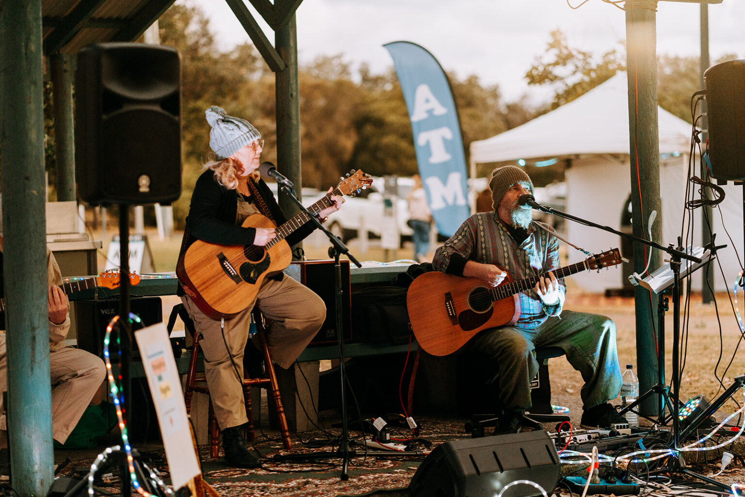 Live music at the Twilight Food Markets