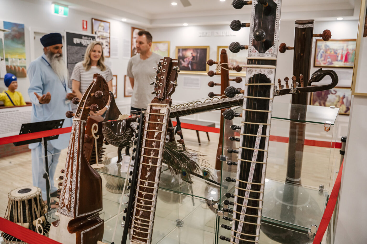 Looking at the Sikh museum exhibition