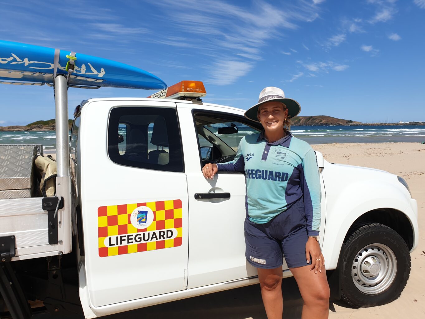 Maddi is one of a large team of Lifeguards that help keep you safe on the Coffs Coast beaches