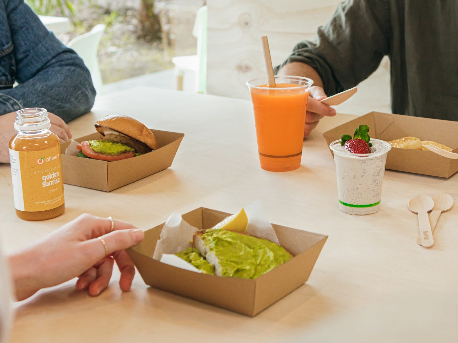 Oliver's breakfast meals