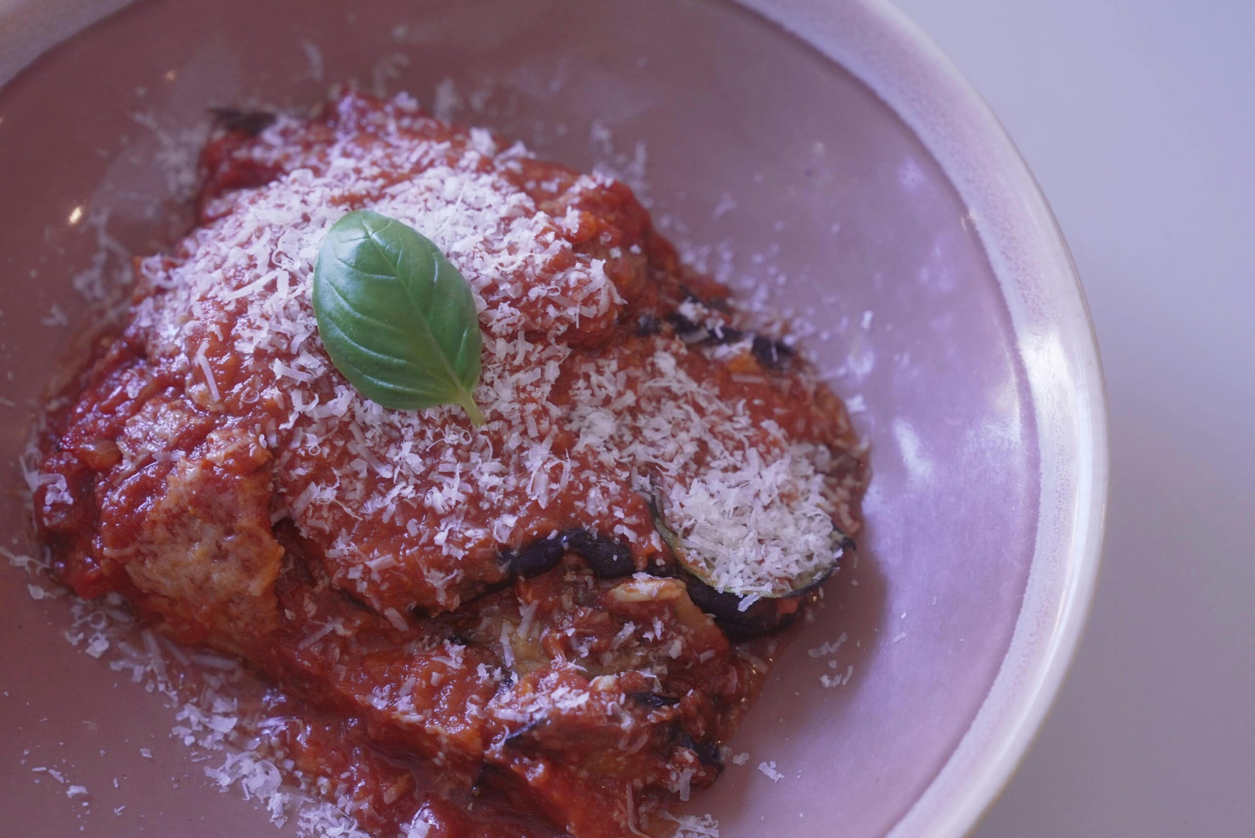Eggplant parmigiana