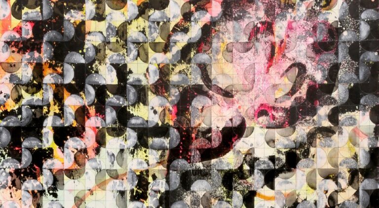 Sarah Mufford, Detail of Nasir ol Molk, 2021,